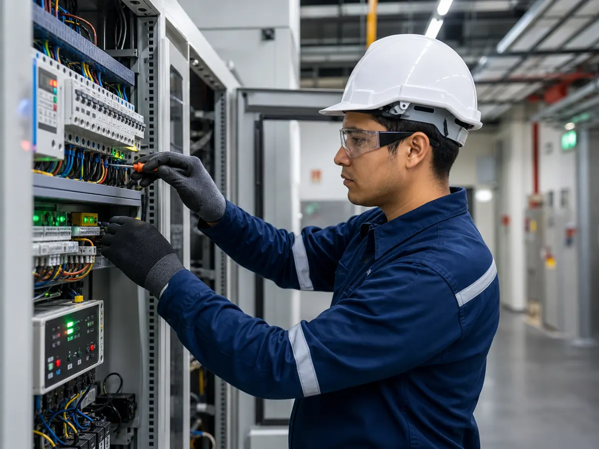 Capacitación en electricidad industrial e industrial hotelera
